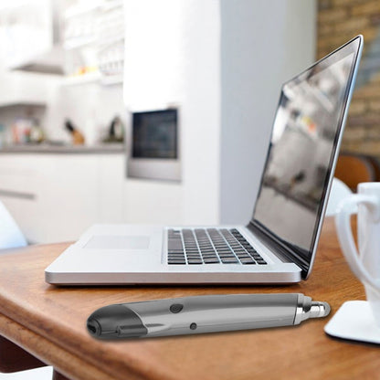 PR-08 6-keys Smart Wireless Optical Mouse with Stylus Pen & Laser Function (Grey) by buy2fix