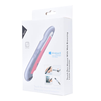 PR-08 6-keys Smart Wireless Optical Mouse with Stylus Pen & Laser Function (Red) by buy2fix