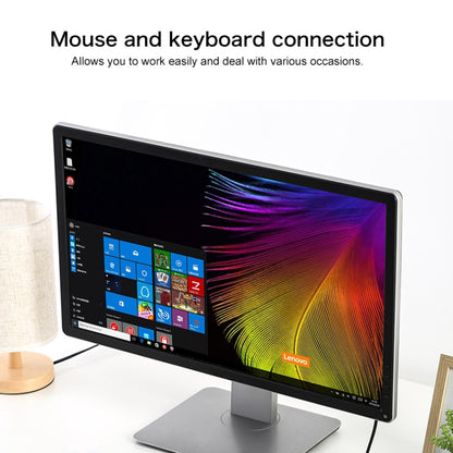 Lenovo C04 4 In 1 Type-C / USB-C to USB-C Converter Splitter Hub - Cable & Adapters by Lenovo | Online Shopping UK | buy2fix