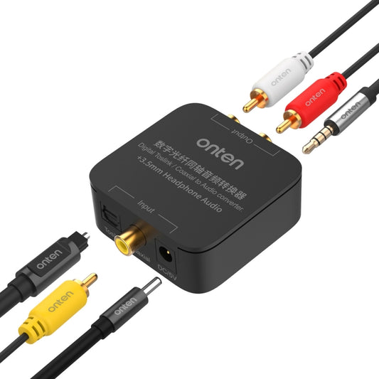 Onten 37506 Digital Optical Coaxial Audio Converter Support 192K by buy2fix