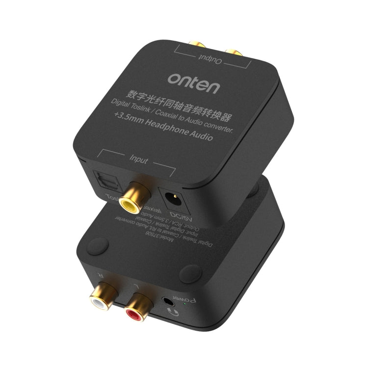 Onten 37506 Digital Optical Coaxial Audio Converter Support 192K by buy2fix