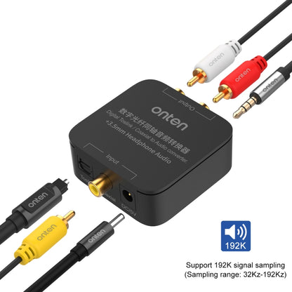 Onten 37506 Digital Optical Coaxial Audio Converter Support 192K by buy2fix