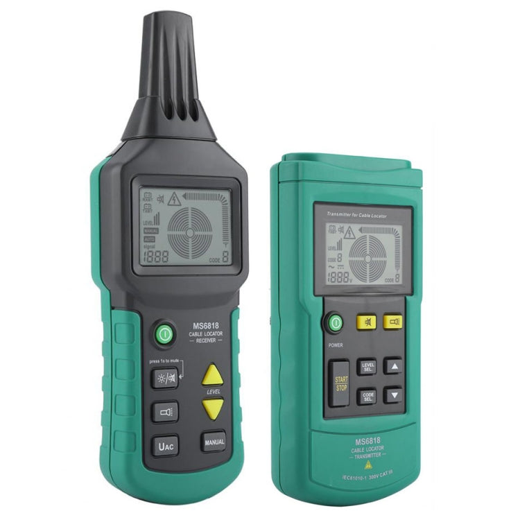 BSIDE MS6818 9V Buried Cable Finder Tracker, Measuring Range: AC / DC 12V-400V by buy2fix