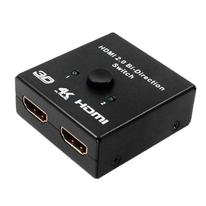 4K HD Video Smart Two-way HDMI Switcher by buy2fix