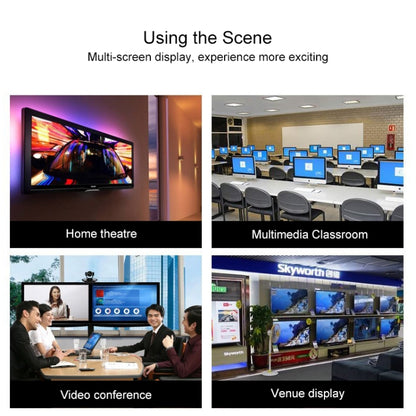 4K HD Video Smart Two-way HDMI Switcher by buy2fix