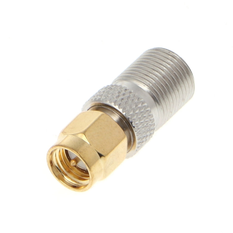 2 PCS SMA Male to F Female RF Coaxial Connector - DVB-T & Simulation Antenna by buy2fix | Online Shopping UK | buy2fix