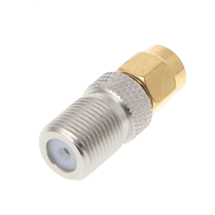 2 PCS SMA Male to F Female RF Coaxial Connector - DVB-T & Simulation Antenna by buy2fix | Online Shopping UK | buy2fix