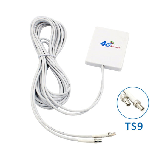 28dBi 4G Antenna with TS9 Male Connector for 4G LTE FDD/TDD Router - DVB-T & Simulation Antenna by buy2fix | Online Shopping UK | buy2fix