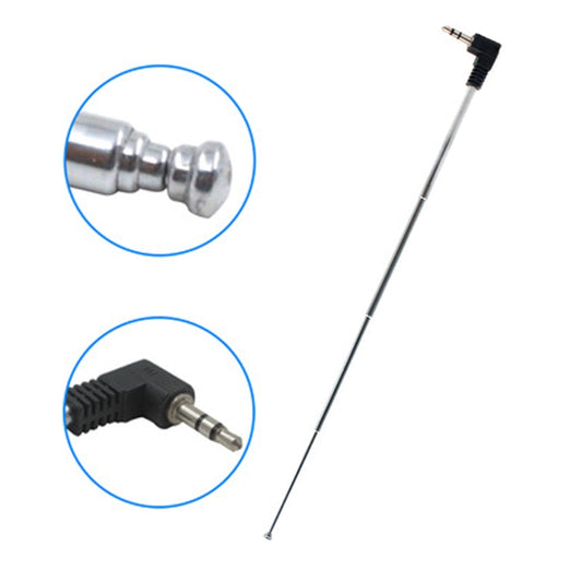 Retractable 3.5mm FM Radio Antenna for Mobile Phone, Max Length: 24.5cm - DVB-T & Simulation Antenna by buy2fix | Online Shopping UK | buy2fix