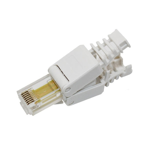 Tool-free Crimping RJ-45 Connector Modular Plug, Short Version Cat5e by buy2fix