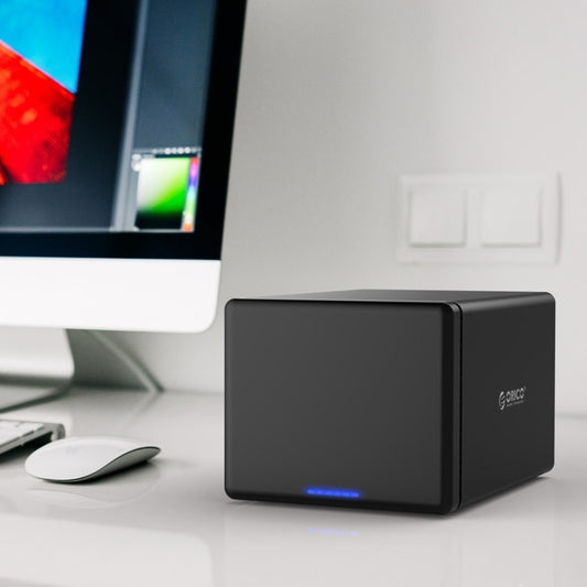ORICO NS500-RC3 5-bay USB-C / Type-C 3.1 to SATA External Hard Disk Box Storage Case Hard Drive Dock with Raid for 3.5 inch SATA HDD, Support UASP Protocol - HDD Enclosure by ORICO | Online Shopping UK | buy2fix