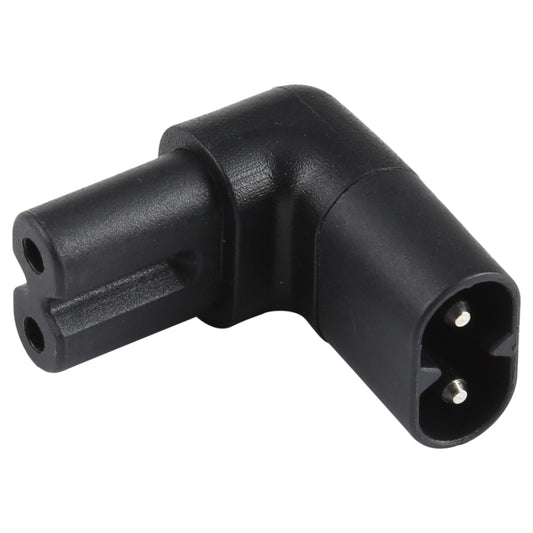 C7 to C8 Elbow AC Power Plug Adapter Converter Socket - Universal Power Adapter by buy2fix | Online Shopping UK | buy2fix