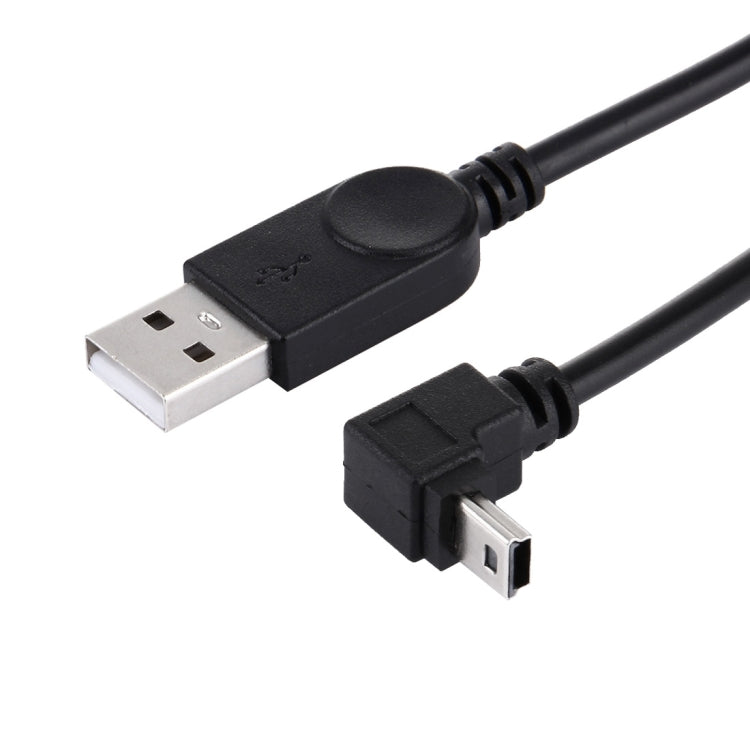90 Degree Angle Elbow Mini USB to USB Data / Charging Cable, Length: 28cm by buy2fix