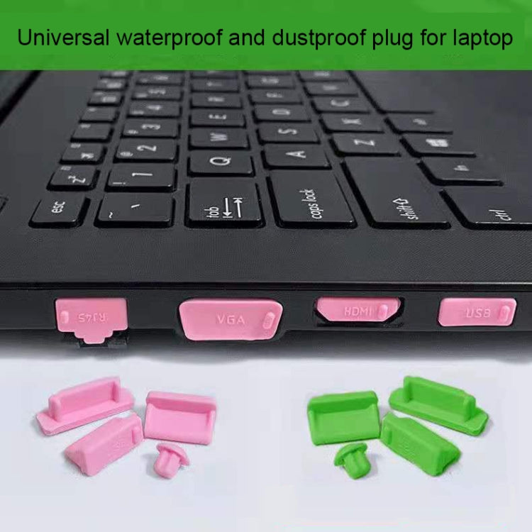 13 in 1 Universal Silicone Anti-Dust Plugs for Laptop(Black) - Anti-Dust Plugs by buy2fix | Online Shopping UK | buy2fix