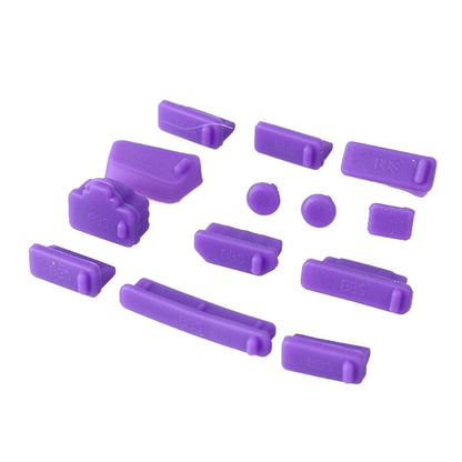 13 in 1 Universal Silicone Anti-Dust Plugs for Laptop(Purple) - Anti-Dust Plugs by buy2fix | Online Shopping UK | buy2fix