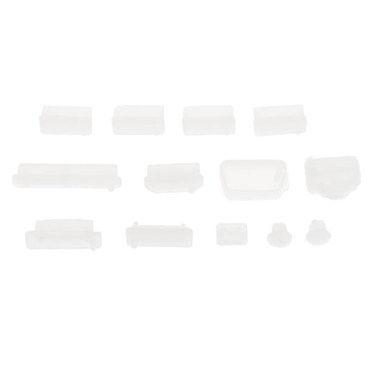 13 in 1 Universal Silicone Anti-Dust Plugs for Laptop(Transparent) - Anti-Dust Plugs by buy2fix | Online Shopping UK | buy2fix