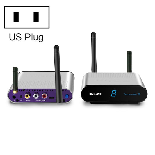 Measy AV230 2.4GHz Wireless Audio / Video Transmitter and Receiver with Infrared Return Function, Transmission Distance: 300m, US Plug - Set Top Box & Accessories by Measy | Online Shopping UK | buy2fix