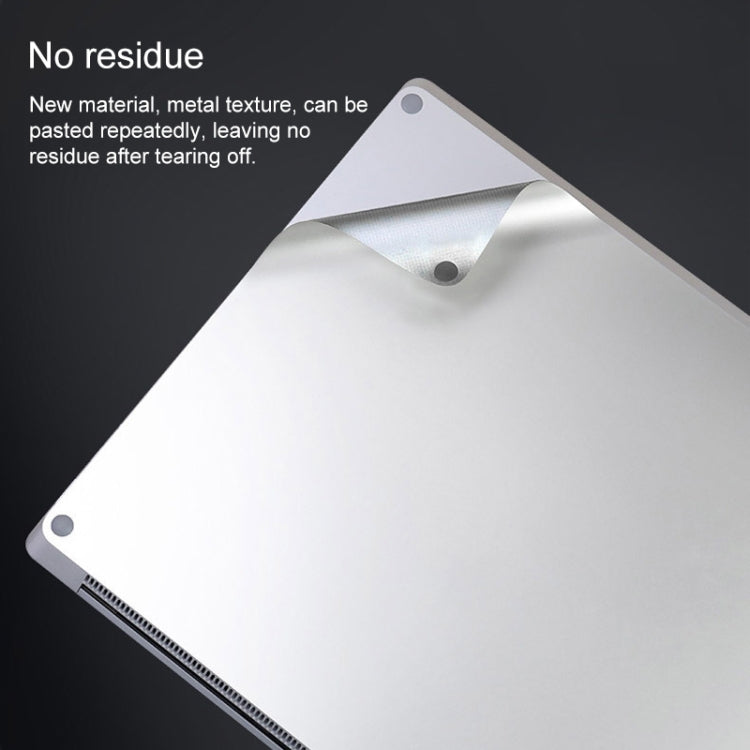 4 in 1 Notebook Shell Protective Film Sticker Set for Microsoft Surface Laptop 3 13.5 inch (Grey) - Screen & Keyboard Cover by buy2fix | Online Shopping UK | buy2fix