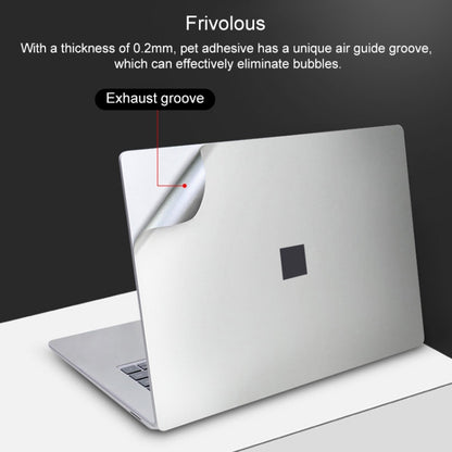 4 in 1 Notebook Shell Protective Film Sticker Set for Microsoft Surface Laptop 3 13.5 inch (Grey) - Screen & Keyboard Cover by buy2fix | Online Shopping UK | buy2fix