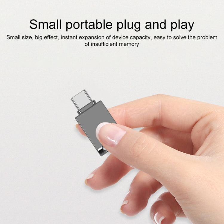 64GB USB-C / Type-C Zinc Alloy USB Flash Drive with Keychain by buy2fix