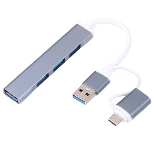 A-806 5 in 1 USB 3.0 and Type-C / USB-C to USB 3.0 HUB Adapter by buy2fix