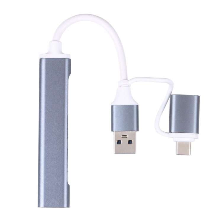 A-806 5 in 1 USB 3.0 and Type-C / USB-C to USB 3.0 HUB Adapter by buy2fix