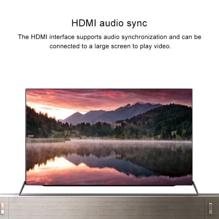 Mini DP to HDMI + DVI + VGA Rectangle Multi-function Converter, Cable Length: 28cm(Black) by buy2fix