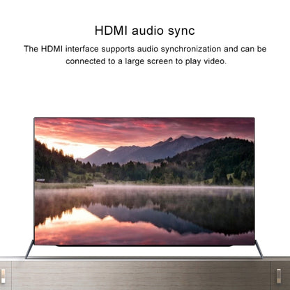 Mini DP to HDMI + DVI + VGA Rectangle Multi-function Converter, Cable Length: 28cm(Black) by buy2fix