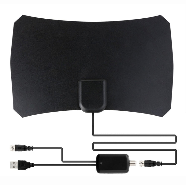 50 Miles Range 25dBi High Gain Digital Indoor HDTV Antenna with 3m Coaxial Cable - DVB-T & Simulation Antenna by buy2fix | Online Shopping UK | buy2fix