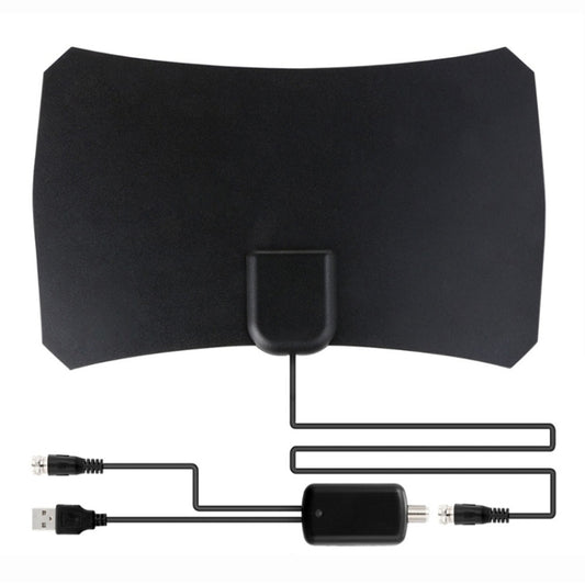 50 Miles Range 25dBi High Gain Digital Indoor HDTV Antenna with 3m Coaxial Cable - DVB-T & Simulation Antenna by buy2fix | Online Shopping UK | buy2fix