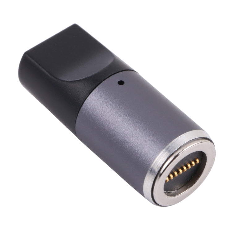 USB-C / Type-C Female to 8 Pin Magnetic DC Round Head Free Plug Charging Adapter by buy2fix