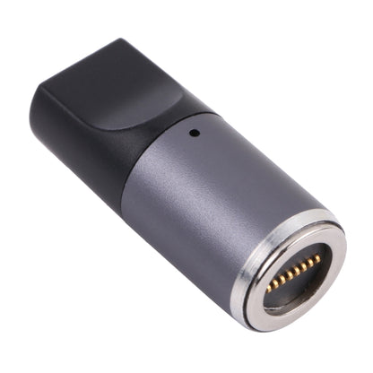 USB-C / Type-C Female to 8 Pin Magnetic DC Round Head Free Plug Charging Adapter by buy2fix