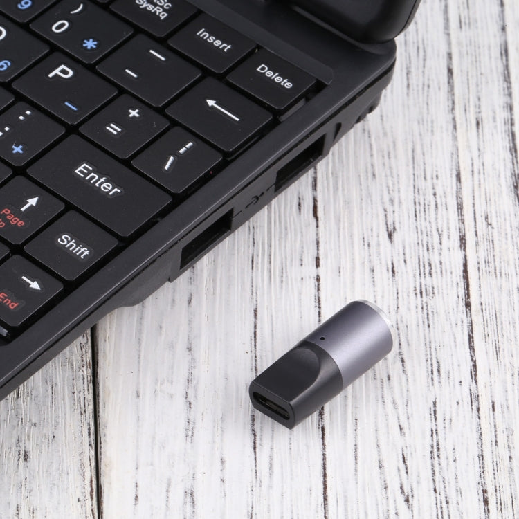 USB-C / Type-C Female to 8 Pin Magnetic DC Round Head Free Plug Charging Adapter by buy2fix