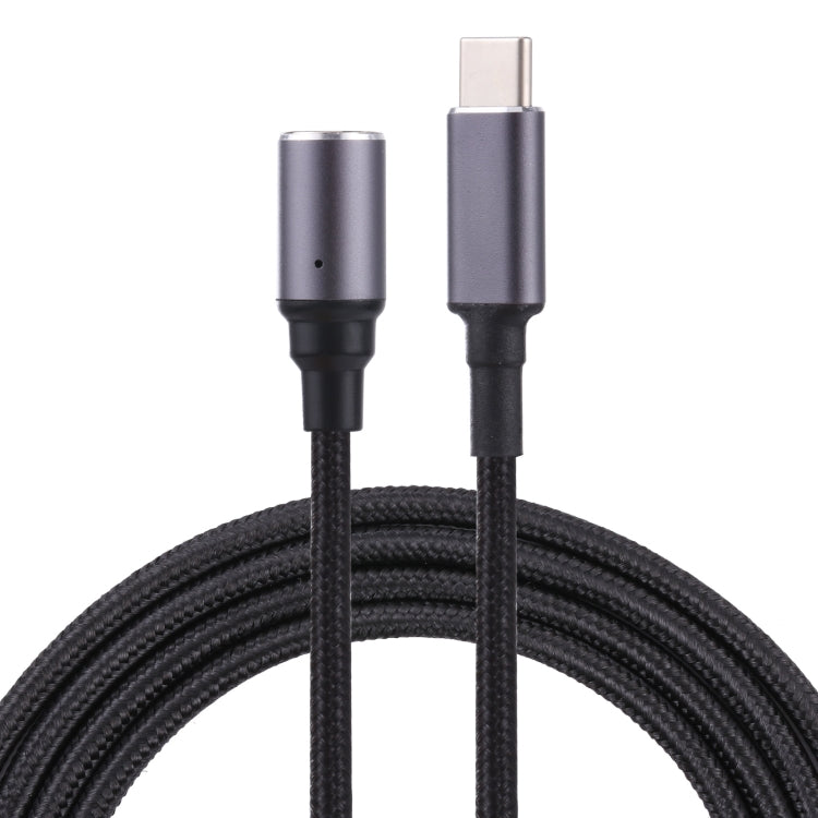 USB-C / Type-C Male to 8 Pin Magnetic DC Round Head Free Plug Charging Adapter Cable by buy2fix