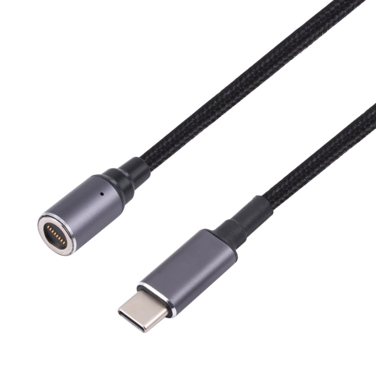 USB-C / Type-C Male to 8 Pin Magnetic DC Round Head Free Plug Charging Adapter Cable by buy2fix