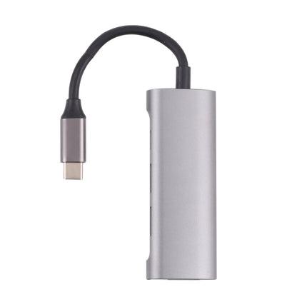 T-811 4 in 1 USB-C / Type-C to 3 USB 3.0 + USB-C / Type-C Ports HUB Docking Station - USB HUB by buy2fix | Online Shopping UK | buy2fix