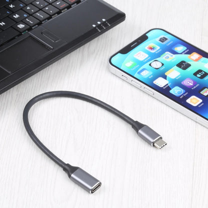 USB-C / Type-C Male to USB-C / Type-C Female Adapter Cable, Cable Length: 25cm by buy2fix