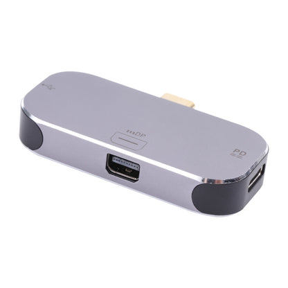 3 in 1 USB-C / Type-C Male to Dual USB-C / Type-C + Mini DP Female Adapter by buy2fix