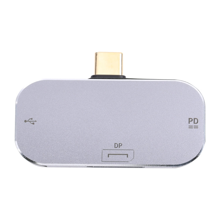 3 in 1 USB-C / Type-C Male to USB-C / Type-C Charging + USB + DP Female Adapter by buy2fix