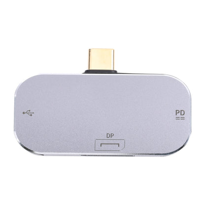 3 in 1 USB-C / Type-C Male to USB-C / Type-C Charging + USB + DP Female Adapter by buy2fix