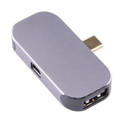 3 in 1 USB-C / Type-C Male to USB-C / Type-C Charging + USB + Mini DP Female Adapter by buy2fix