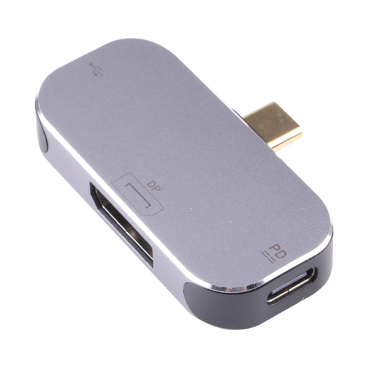 3 in 1 USB-C / Type-C Male to Dual USB-C / Type-C + DP Female Adapter by buy2fix