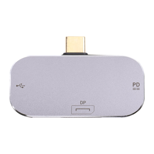 3 in 1 USB-C / Type-C Male to Dual USB-C / Type-C + DP Female Adapter by buy2fix