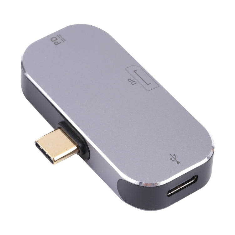 3 in 1 USB-C / Type-C Male to Dual USB-C / Type-C + DP Female Adapter by buy2fix