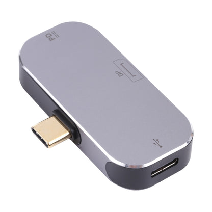 3 in 1 USB-C / Type-C Male to Dual USB-C / Type-C + DP Female Adapter by buy2fix