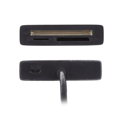 6 In 1 Multi-function Dual USB 3.0 + XQD + CF + TF + SD Card Reader -  by buy2fix | Online Shopping UK | buy2fix