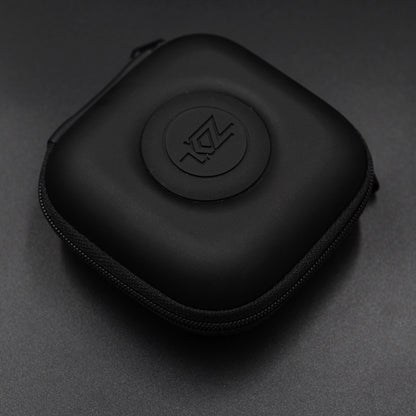 KZ Data Wire Charger Earphone Portable PU Receiving Case(Black) - Other Case by KZ | Online Shopping UK | buy2fix