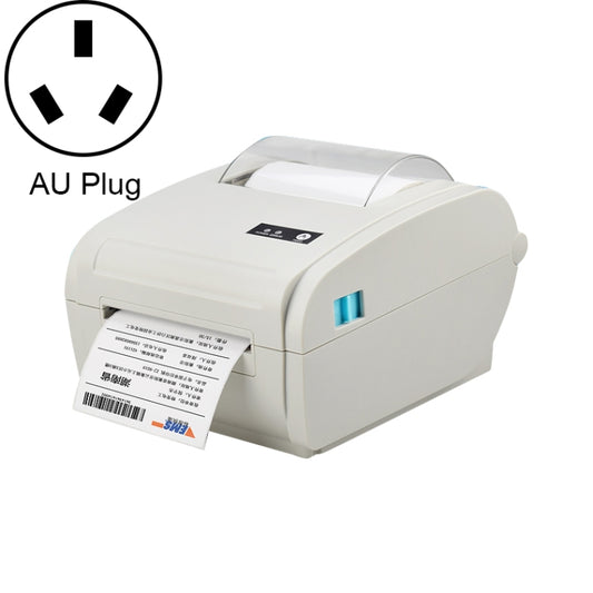 POS-9210 110mm USB POS Receipt Thermal Printer Express Delivery Barcode Label Printer, AU Plug(White) by buy2fix