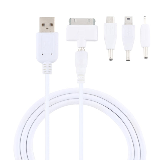 5 in 1 Multi-function Data Cable with 4 Adapters, Suitable for Mico USB / HDMI / Nokia 2.0 / iPhone 4 by buy2fix