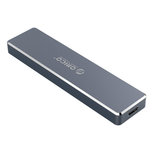 ORICO PCM2-C3 M.2 M-Key to USB 3.1 Gen2 USB-C / Type-C Push-top Solid State Drive Enclosure, The Maximum Support Capacity: 2TB(Grey) - HDD Enclosure by ORICO | Online Shopping UK | buy2fix